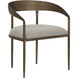 Zanatta Zenith Taupe Grey Dining Armchair